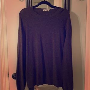 Jcrew brown sweater 100% wool